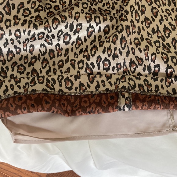 Banana Republic leopard print metallic shift dress - Picture 6 of 16